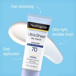 קרם הגנה Neutrogena Ultra Sheer SPF 70 עמיד במים - Image 3