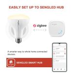 נורה חכמה של Zigbee עובדת עם SmartThings ו-Echo, שליטה קולית עם Alexa ו-Google Home מארז של 6 - Image 3