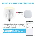 נורה חכמה של Zigbee עובדת עם SmartThings ו-Echo, שליטה קולית עם Alexa ו-Google Home מארז של 6 - Image 4