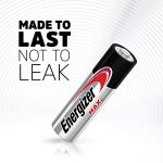 סוללות AA וסוללות AAA של Energizer,‏ חבילה משולבת של 24 סוללות Max‏ AA ו-24 סוללות AAA‏ MAX‏, 48 יחידות - Image 5
