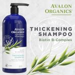 שמפו מעבה ביוטין B-Complex מבית Avalon Organics Therapy עבור קרקפת אנרגטית ושיער עבה יותר, בעל מראה מלא יותר, 32 מ"ל - Image 2
