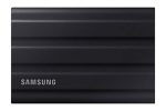 מגן SAMSUNG T7 2TB, SSD נייד, עד 1050MB/s, USB 3.2 דור 2, מחוספס, IP65 עמיד במים ואבק, עבור צלמים, יוצרי תוכן ומשחקים, כונן קשיח Extenal (MU-PE2T0S/AM), שחור - Image 3