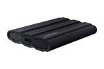 מגן SAMSUNG T7 2TB, SSD נייד, עד 1050MB/s, USB 3.2 דור 2, מחוספס, IP65 עמיד במים ואבק, עבור צלמים, יוצרי תוכן ומשחקים, כונן קשיח Extenal (MU-PE2T0S/AM), שחור - Image 4