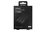 מגן SAMSUNG T7 2TB, SSD נייד, עד 1050MB/s, USB 3.2 דור 2, מחוספס, IP65 עמיד במים ואבק, עבור צלמים, יוצרי תוכן ומשחקים, כונן קשיח Extenal (MU-PE2T0S/AM), שחור - Image 5