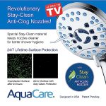 AquaCare ראש מקלחת ידני עם צינור ארוך לניקוי רב-תכליתי - Image 4