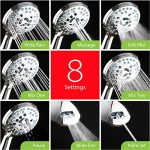 AquaCare ראש מקלחת ידני עם צינור ארוך לניקוי רב-תכליתי - Image 5