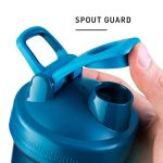 BlenderBottle בקבוק שייקר קלאסי V2 מושלם לשייק חלבון ולאימון לפני אימון, 591 מ"ל, כחול אוקיינוס - Image 5