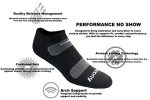 סט 18 גרבי קרסול של Saucony לגברים במגוון צבעים ומידות - Image 5