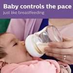 Philips AVENT בקבוקי זכוכית לתינוק עם פטמת תגובה טבעית - Image 2