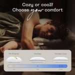 כרית קווין עם ספוג זיכרון מבית Coop Home Goods לשינה על הצד או הבטן - Image 6