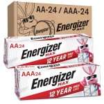 סט סוללות Energizer Max‏ AA ו-AAA‏ חבילה משולבת 48 יחידות