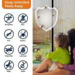 רשת מגנטית לדלתות הזזה - מונע כניסת חרקים, עמיד לחיות מחמד וילדים - Image 6