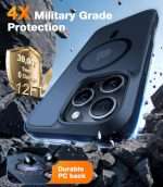 מגן TORRAS לאייפון 16 Pro Max - עמידות ברמה צבאית מפני פגיעות ושריטות - Image 4