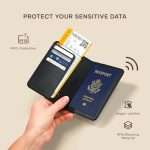 כיסוי דרכון Satechi עם Find My והגנת RFID מפני גניבת זהות - Image 4
