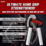 מאמן יד ואמה עם אחיזה מתכווננת GD Iron Grip - Image 3