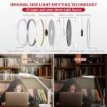 מנורת שולחן LED עם עמעום ו-7 רמות בהירות - למשרד ולבית - Image 2