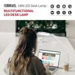 מנורת שולחן LED עם עמעום ו-7 רמות בהירות - למשרד ולבית - Image 5