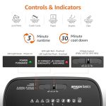 מגרסת נייר 8 דפים חיתוך צלב מבית Amazon Basics - Image 4