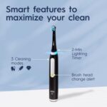מברשת שיניים חשמלית Oral-B iO 3 עם חיישן לחץ ונרתיק - Image 4