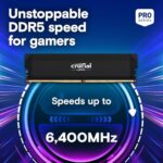 Crucial Pro זיכרון DDR5 32GB 6000MHz מהיר במיוחד למחשב גיימינג - Image 2