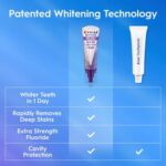 Crest 3DWhite Brilliance מסיר כתמים חזקים לשיניים לבנות 88 גרם - Image 4