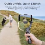 DJI Osmo Mobile 7P גימבל מתקדם לצילום יציב עם מוט הארכה מובנה - Image 4